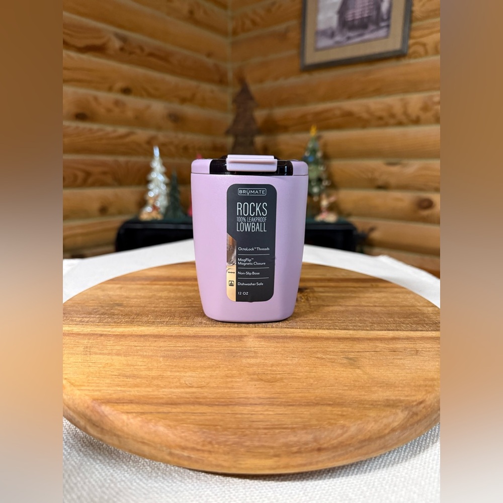 LILAC DUSK Brumate Rocks Lowball Tumbler